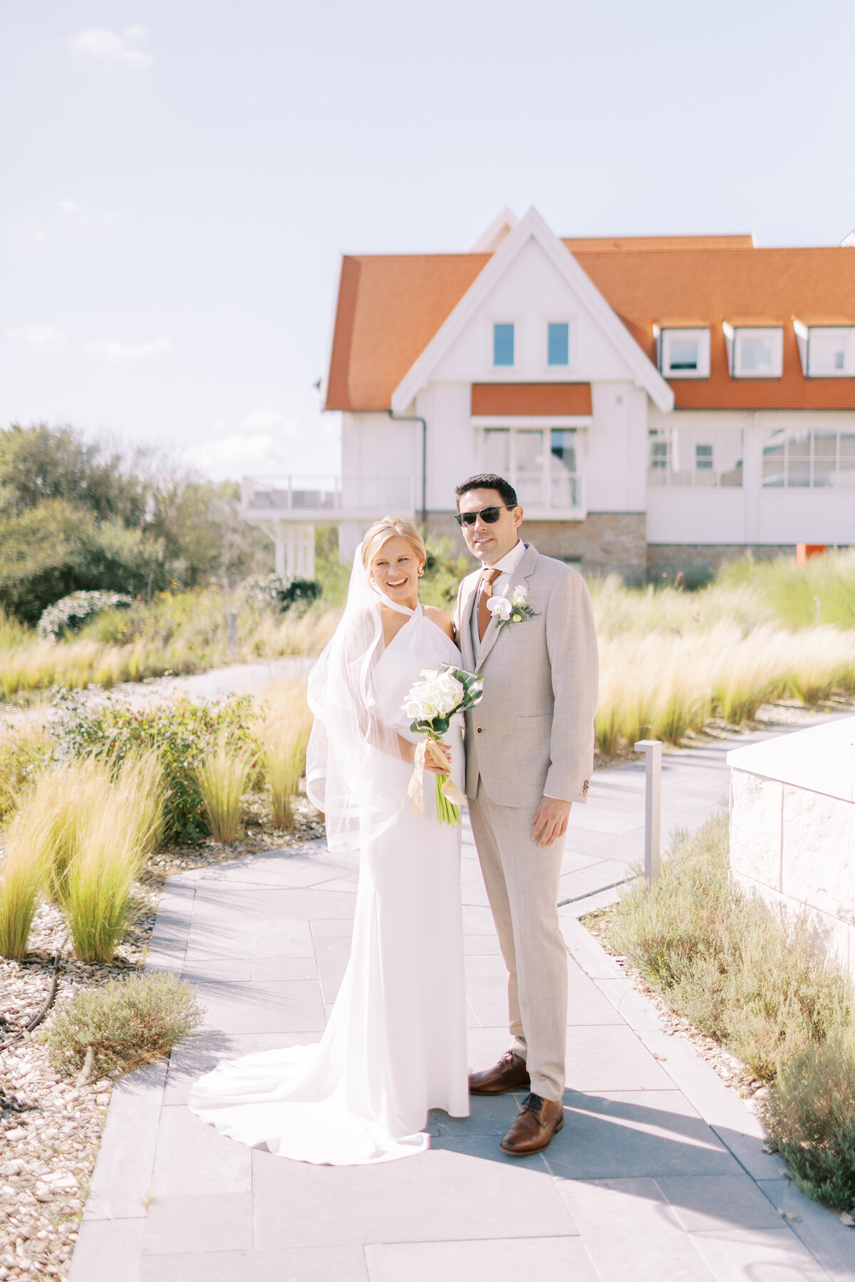 Katherine & Jean-Louis wedding - LDR Ph-255 Hotel de Blanke Top Beachclub Moio Strand Beach Wedding