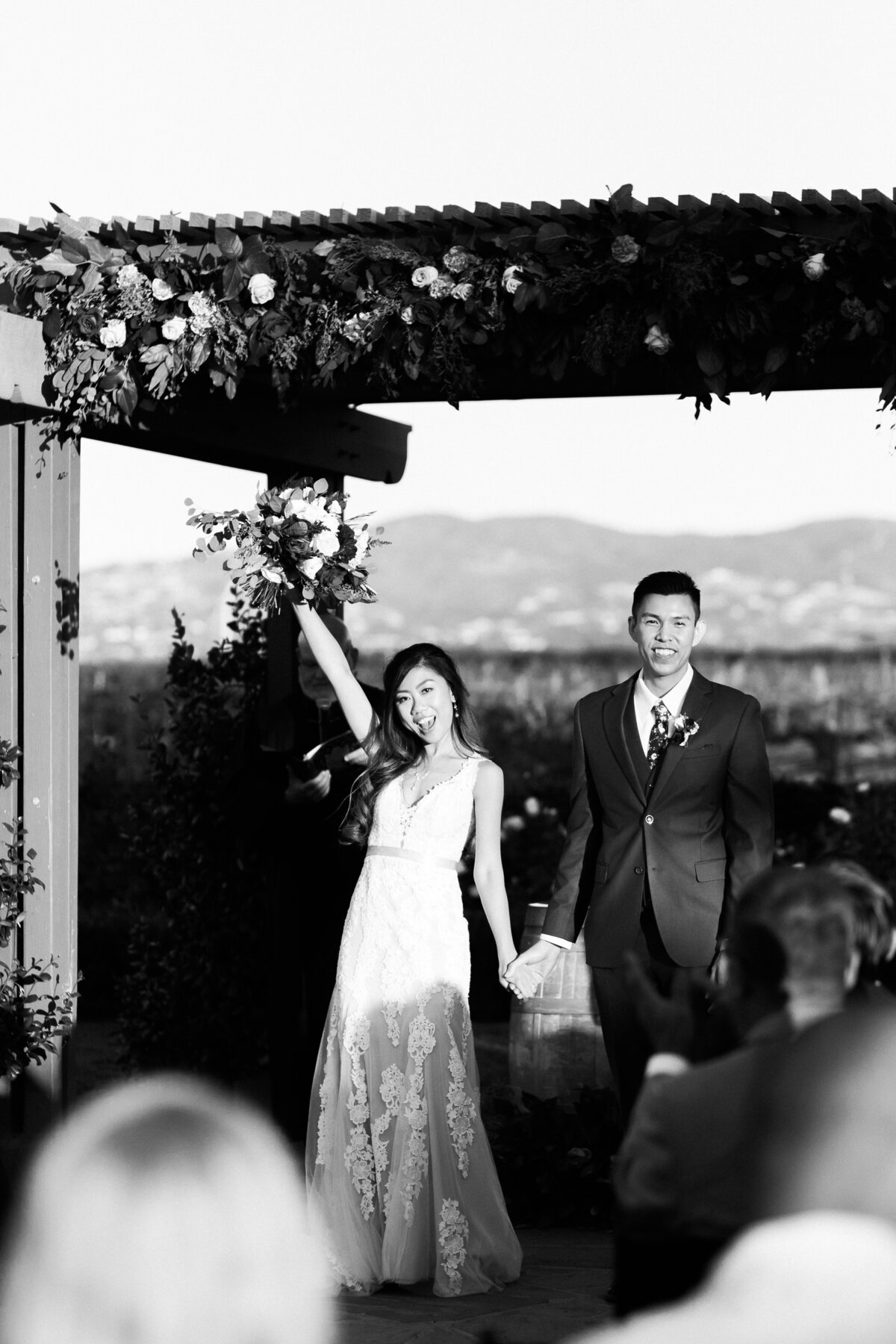 Just Married Ponte Winery Wedding-626