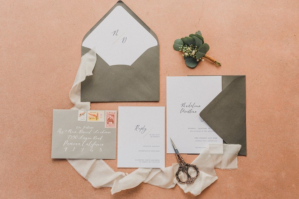 wedding stationery calligraphy invitations-1