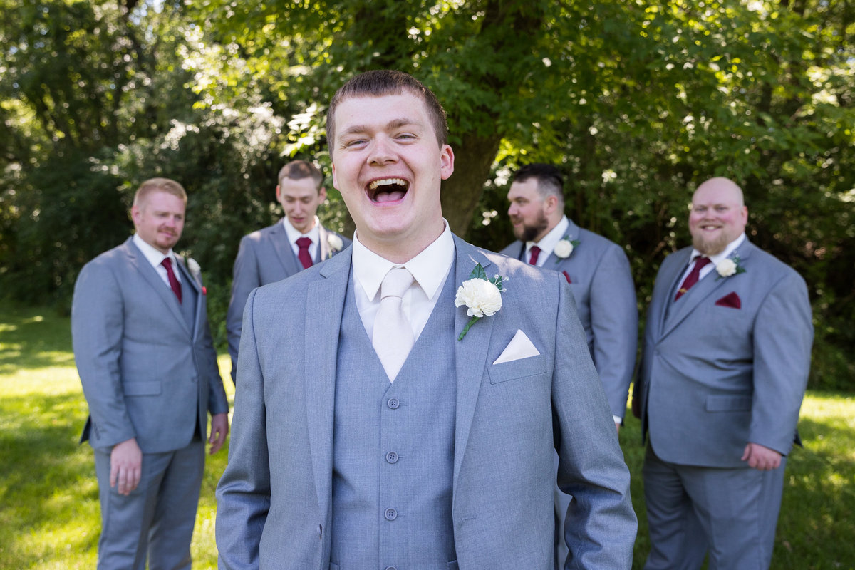 Riverview Greens was a wonderful location for some of the funniest groomsmen we have ever worked with.
