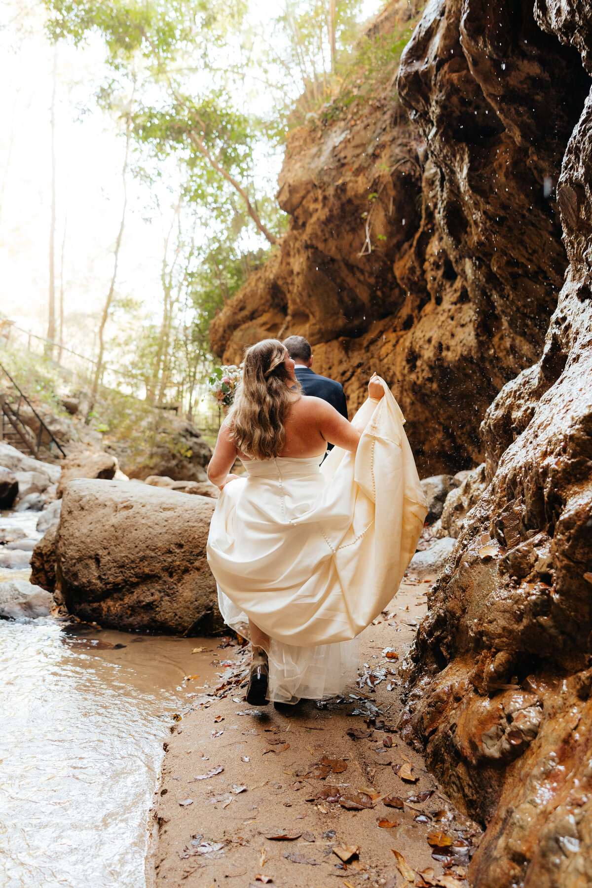 Lynzie and David - Waterfall-249