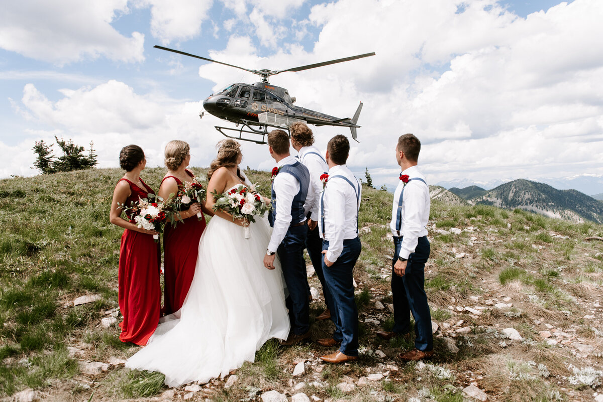 West Kootenay Heli Wedding Photographer, Nelson, BC, Canada, High Terrain, Helicopter Wedding, Elopement