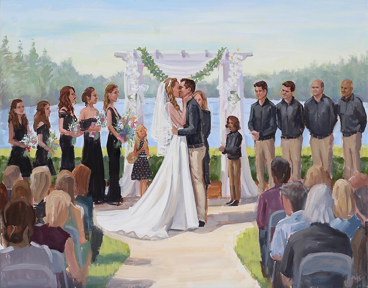 Wedding Painting Commissions by Ben Keys | Summerville Wedding Photographer_0335