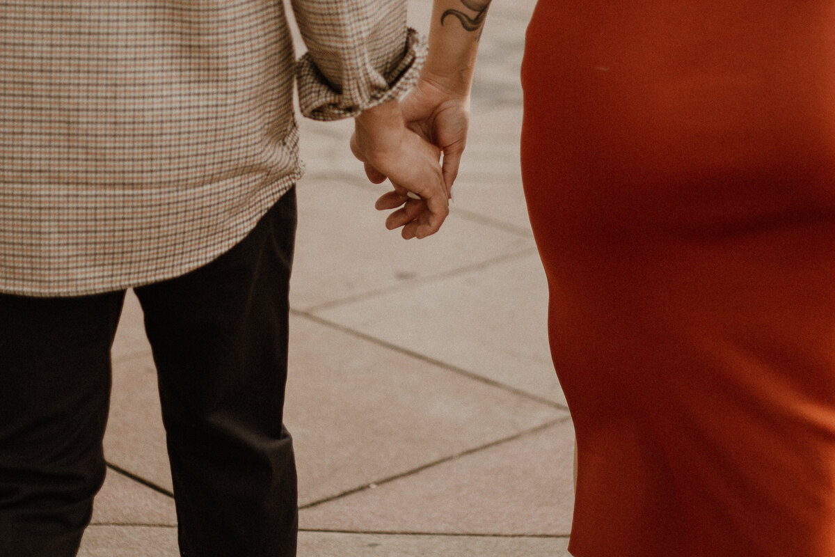 Romantic Engagement Shoot - Buffalo Bayou Park, Houston Texas-21