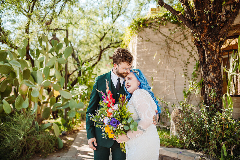 Colorful wedding in Tucson, Arizona by Tucson wedding photographer, Meredith Amadee Photography