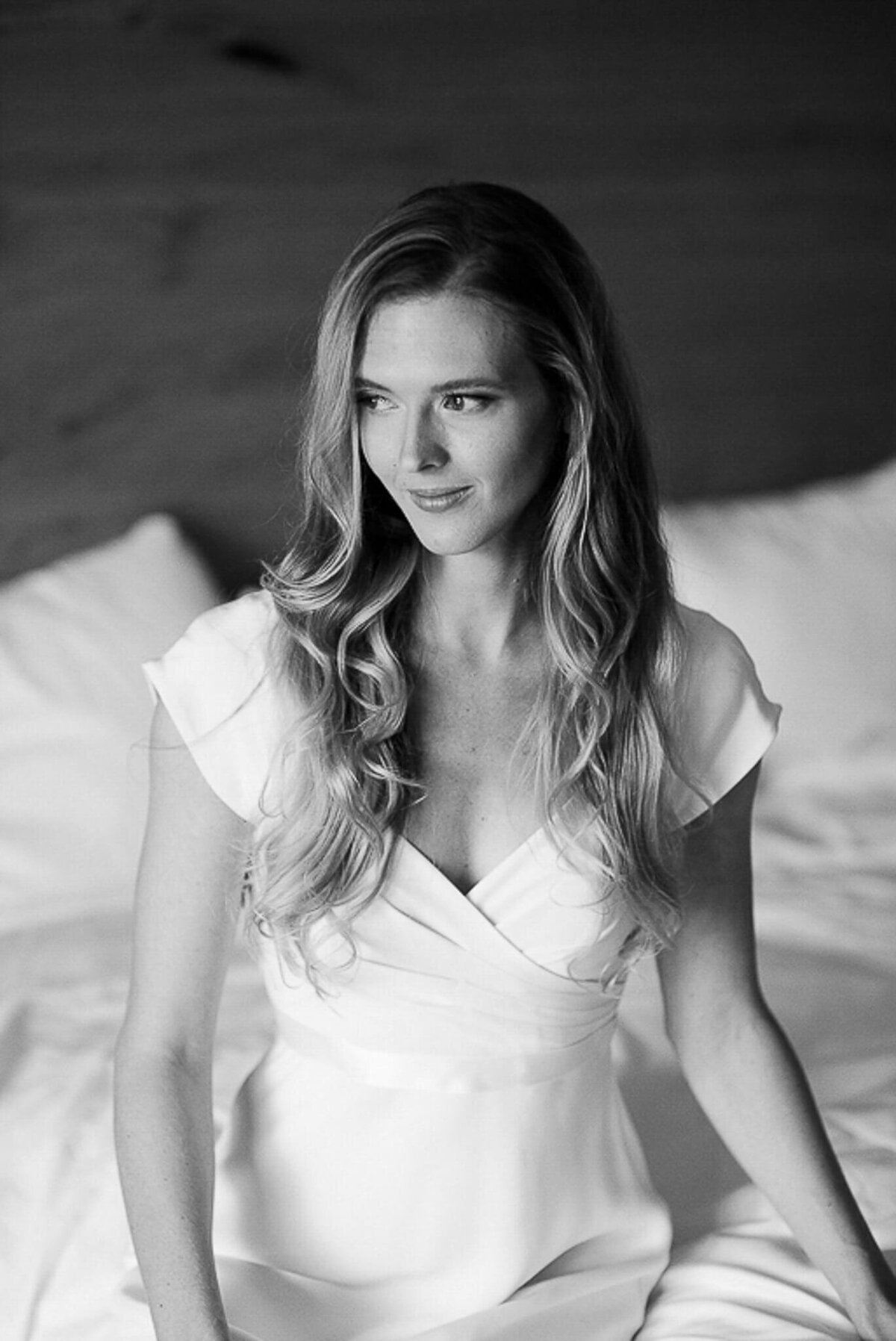 bride gets ready for ceremony wedding Hyatt tahoe