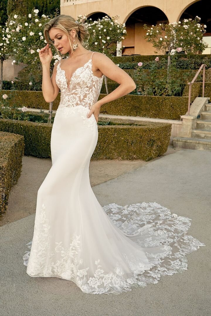 Designer Bridal Gown with Lace
