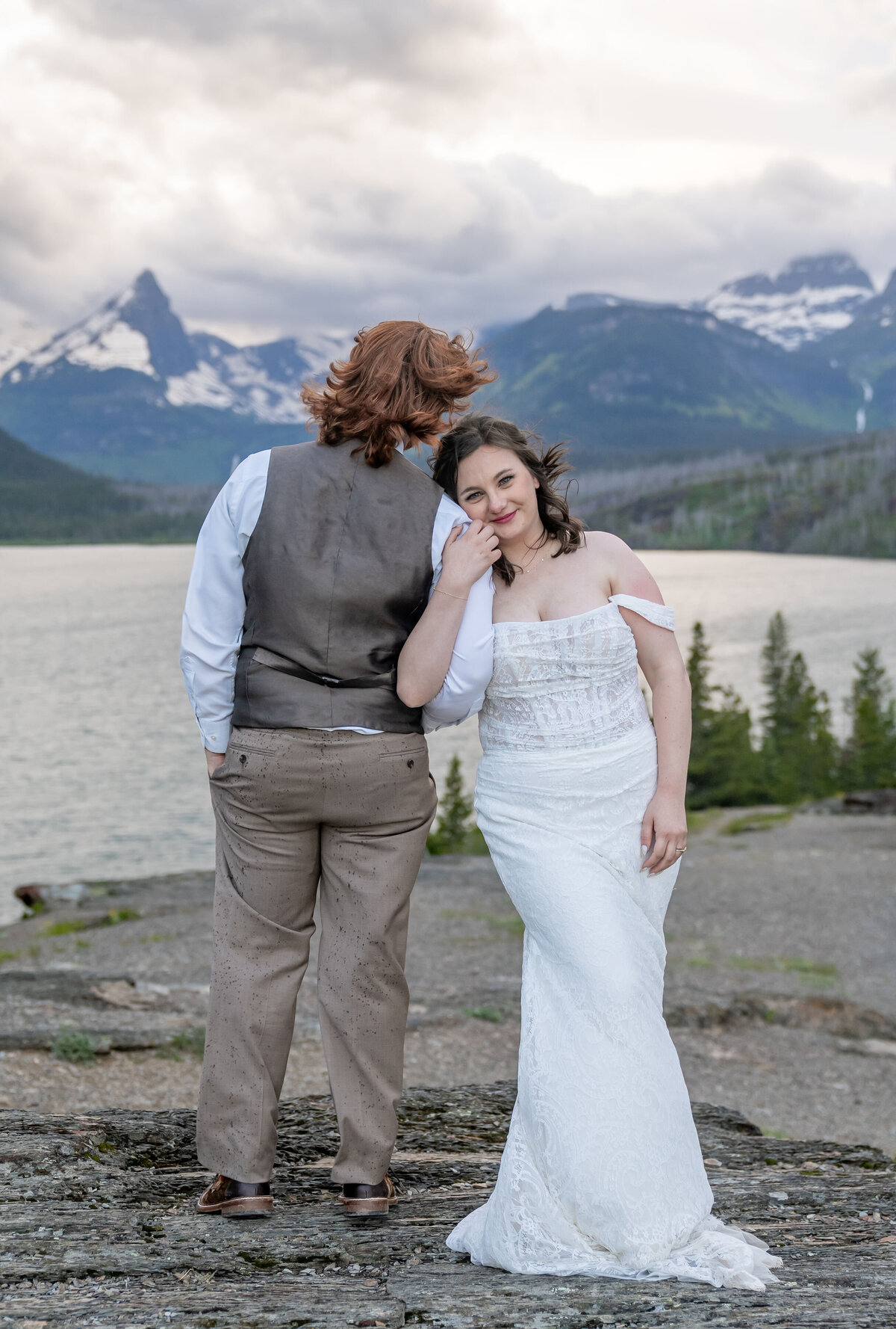 Glacier National Park Wedding summer  (40)