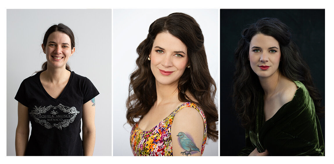 Headshots and portraits for a CT actress and comedian