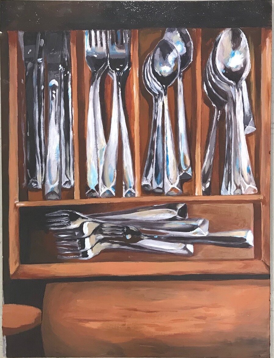 Silverware Painting Tyne