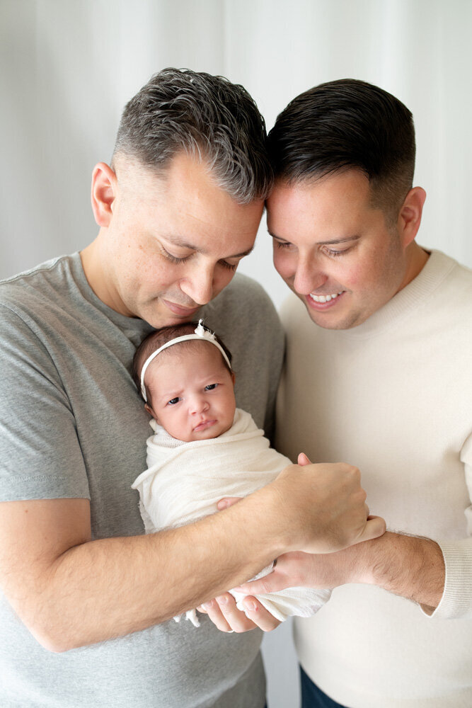 Newborn session of baby girl