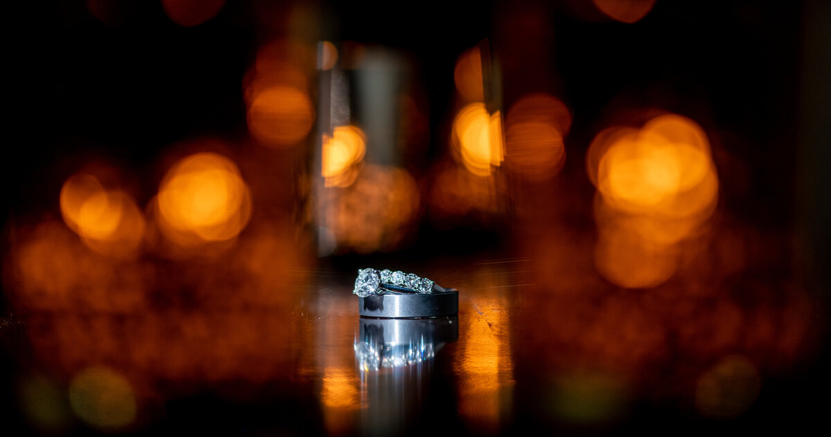 Loch Aerie Mansion wedding photography  rings