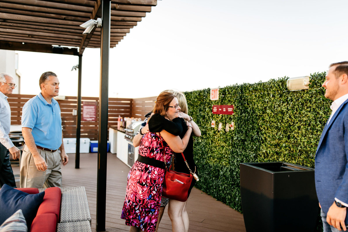 Eric & Megan - Downtown Dallas Rooftop Proposal & Engagement Session-121