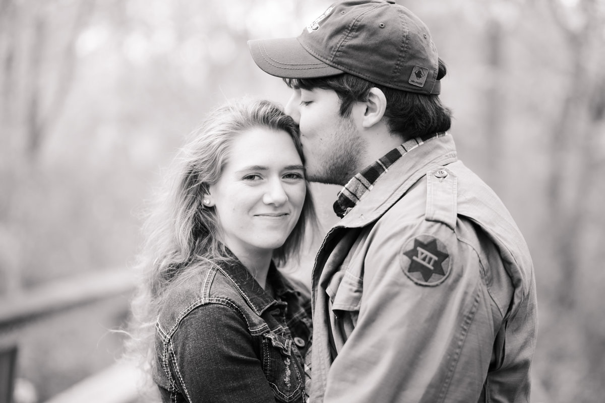 Reade and Rebacca have a fall engagement session in Greenville Pa.
