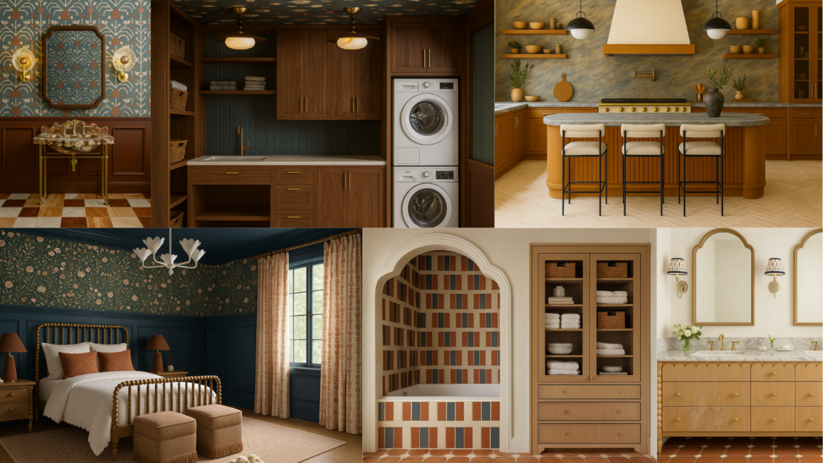 Dana Point Home remodel by Terri Brien Interiors. Renderings for kitchen remodel, laundry room remodel, bedroom remodel, bathroom remodel.