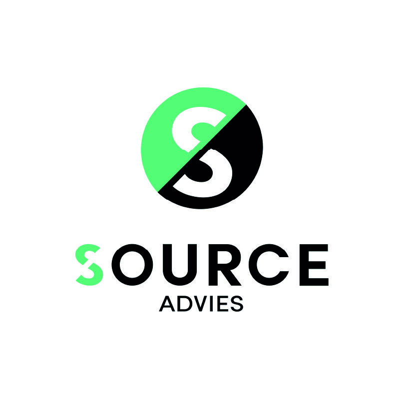 Logo ontwerp voor Source, een zakelijk adviesbureau, frisse en zakelijke uitstraling