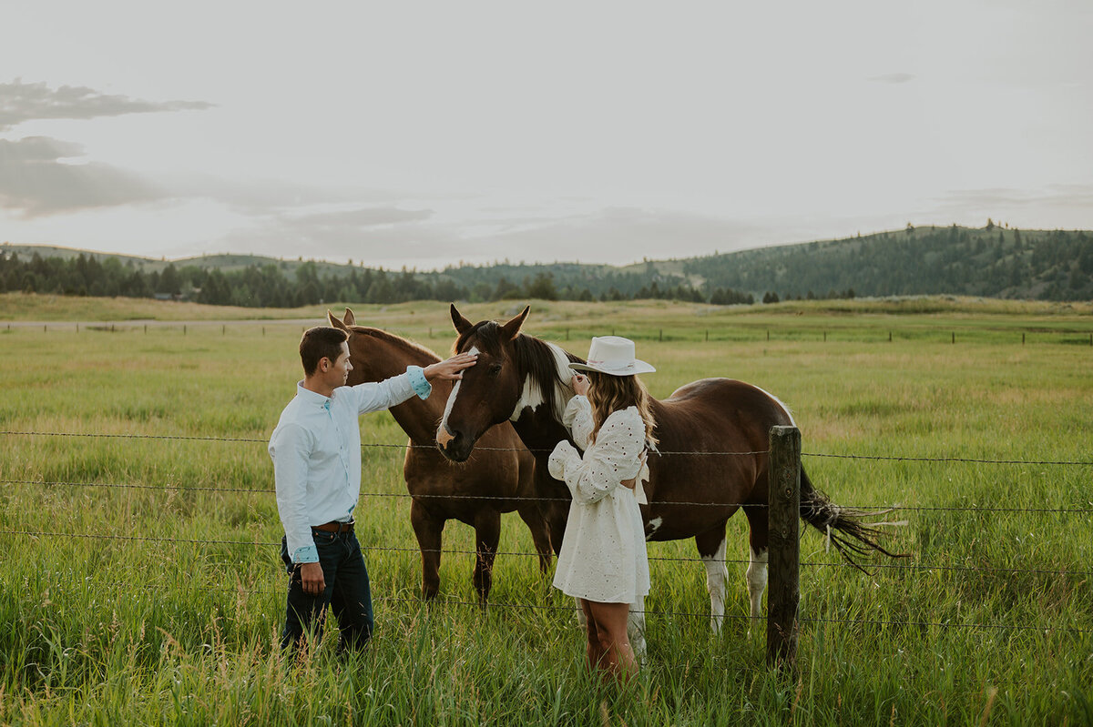 presley-gray-horse-pasture-engagement8765