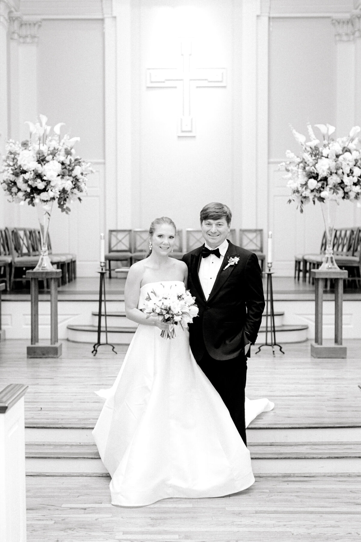 Hannah & Jason's Wedding at Hotel Crescent Court Club Perkins Chapel | Dallas Wedding Photographer | Sami Kathryn Photography-119