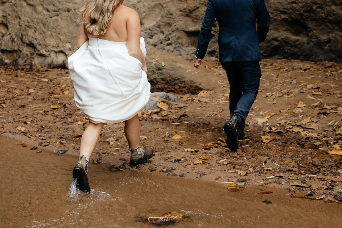 Lynzie and David - Waterfall-101