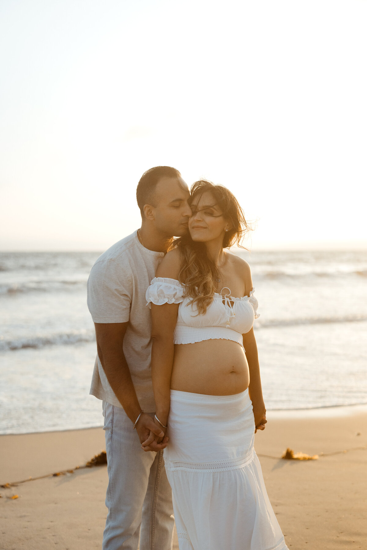 Santa Monica Beach Maternity Photography 42