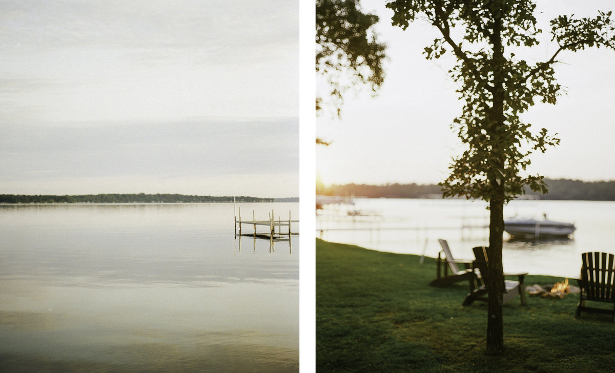 film photography of gull lake minnesota
