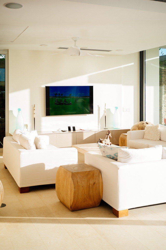 living room at ani private resort in anguilla