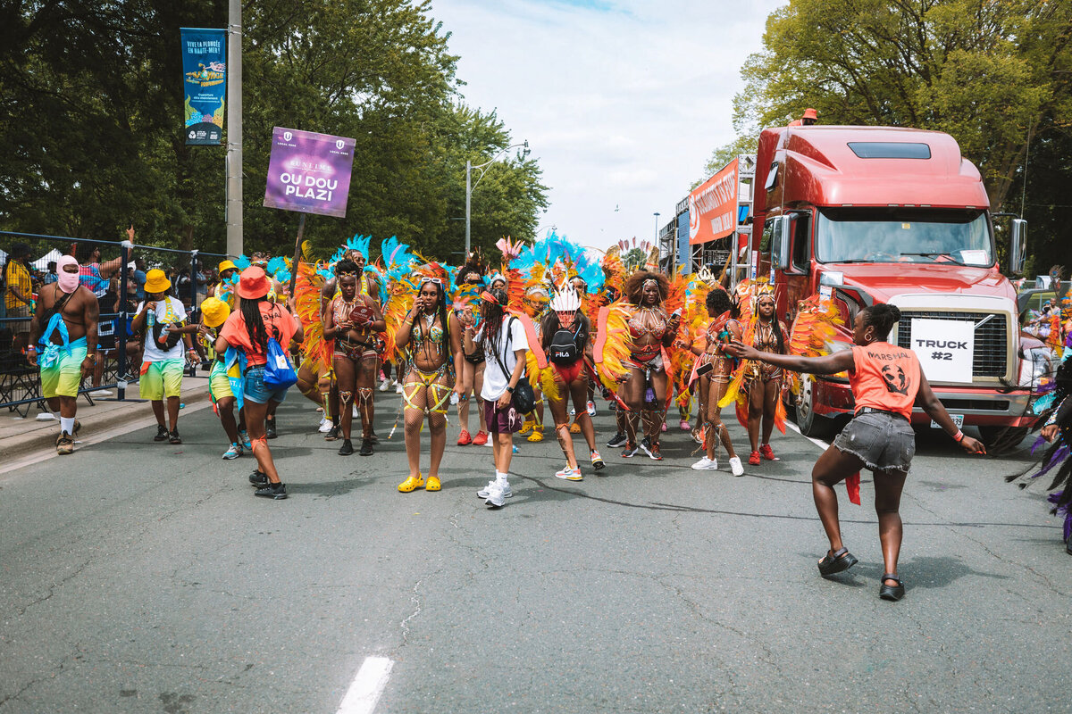 Photos of Masqueraders from Toronto Carnival 2023 - Sunlime Mas Band - Medium Band of The Year 2023-086