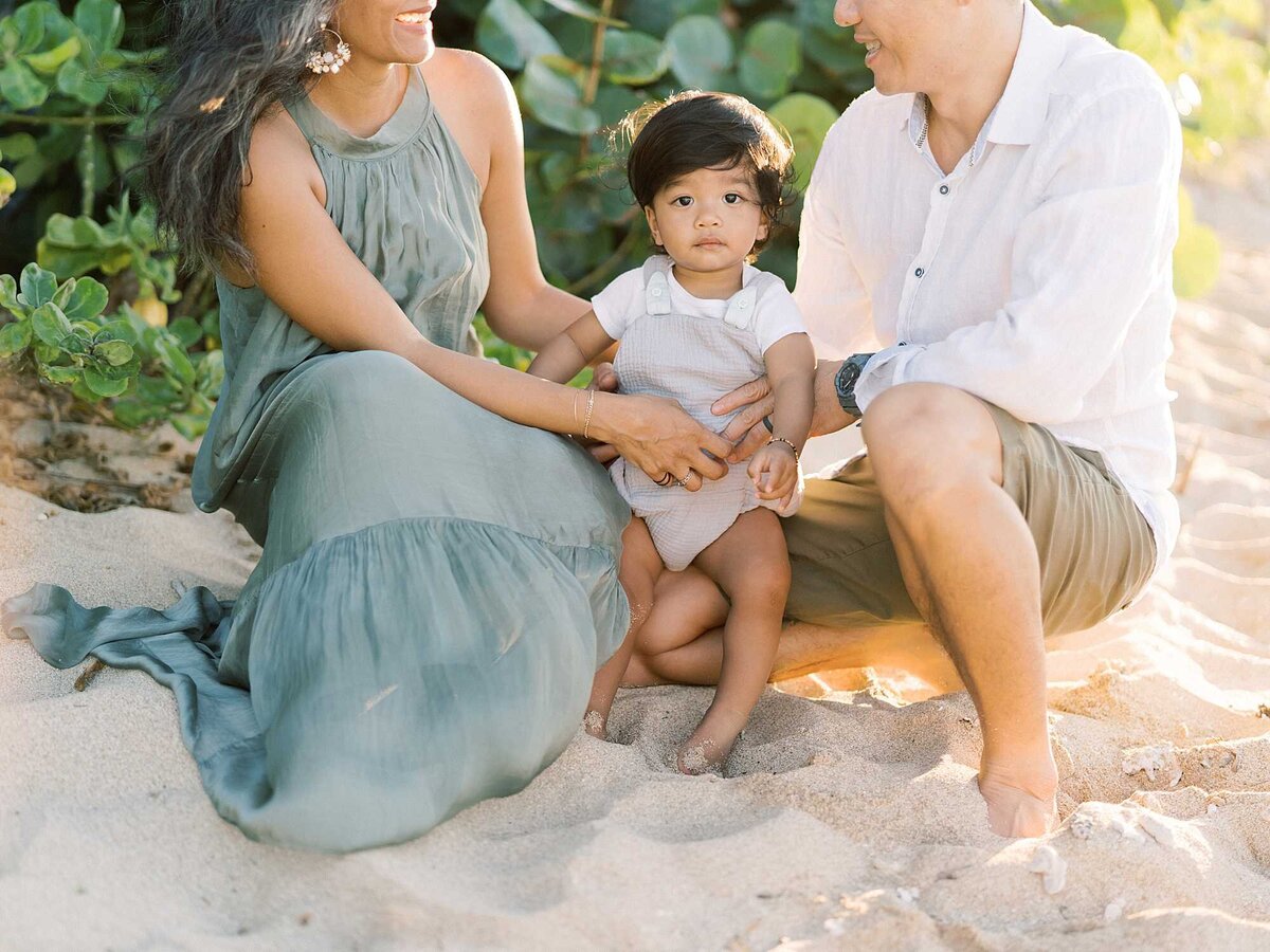 Oahu Hawaii Family Portrait Photographer Song Family-72