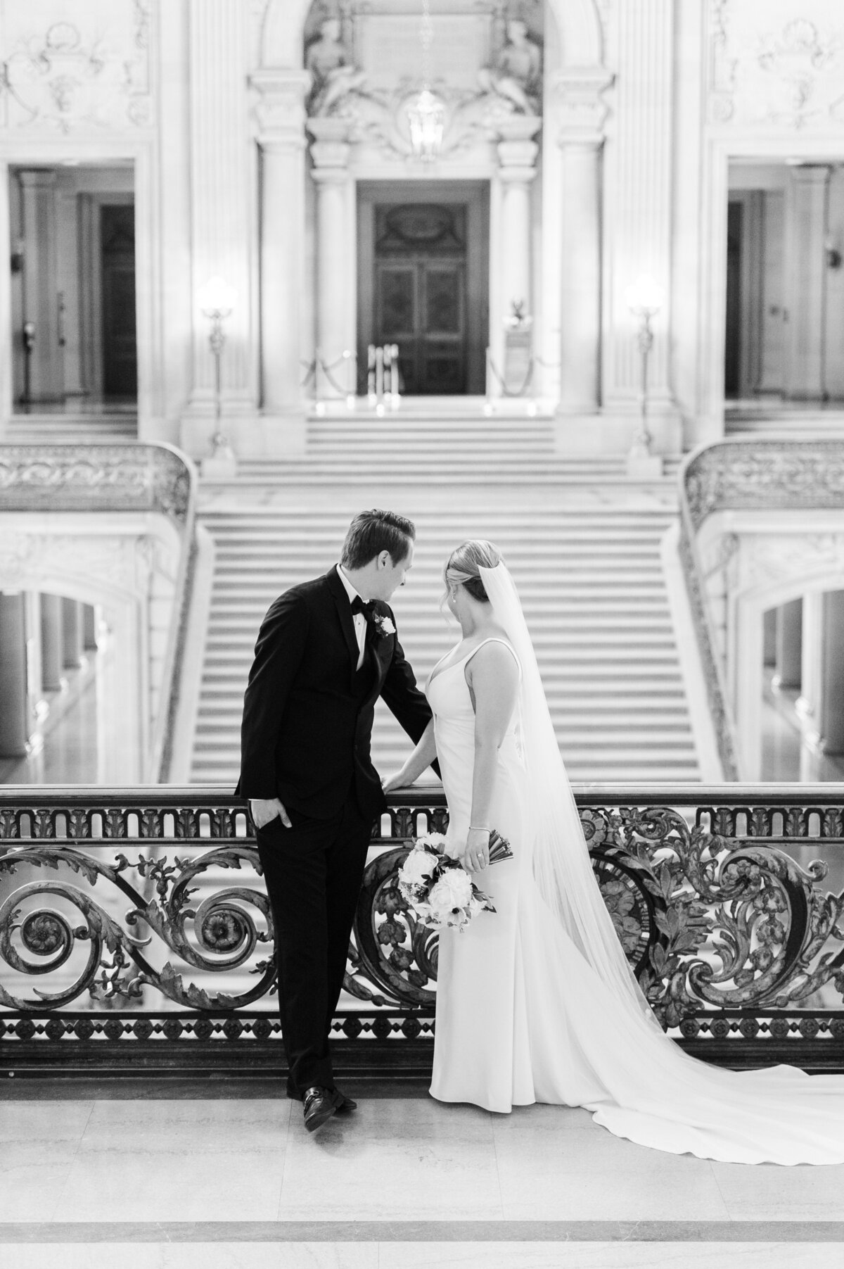 San Francisco Hall City Hall + Destination Wedding Photographer 038