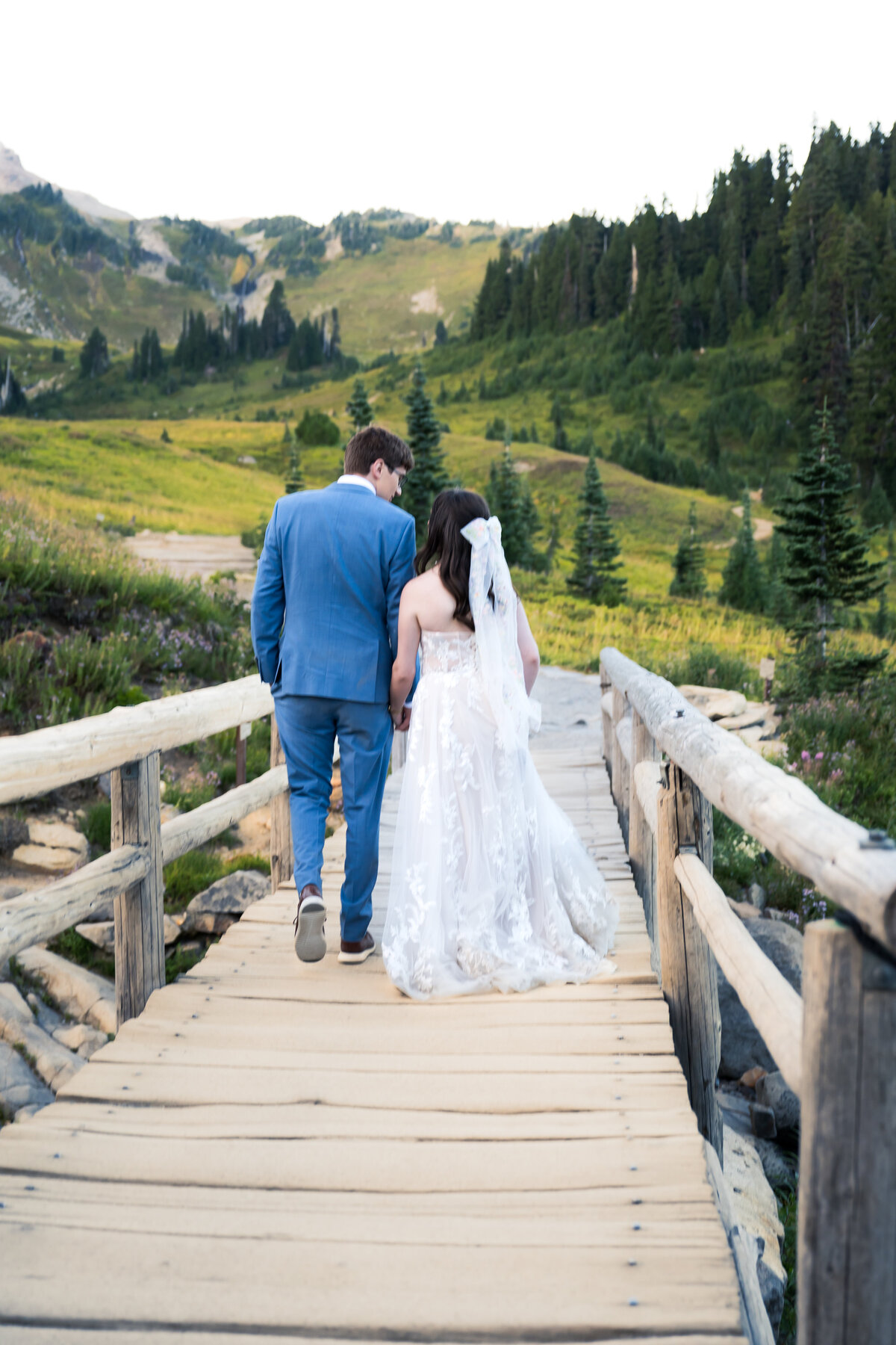 Mt Rainier National Park Elopement Photographer
