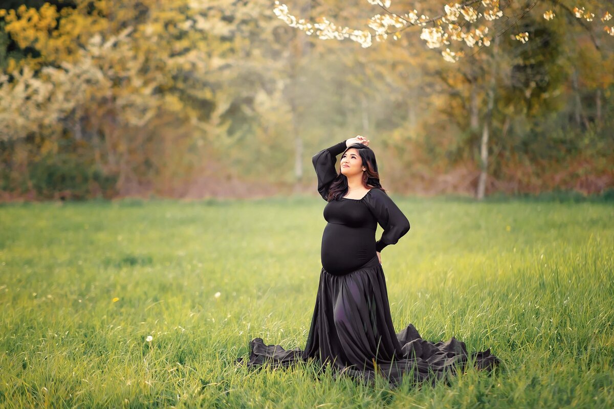 Auburn Maternity Photographer Flaming Geyser Park