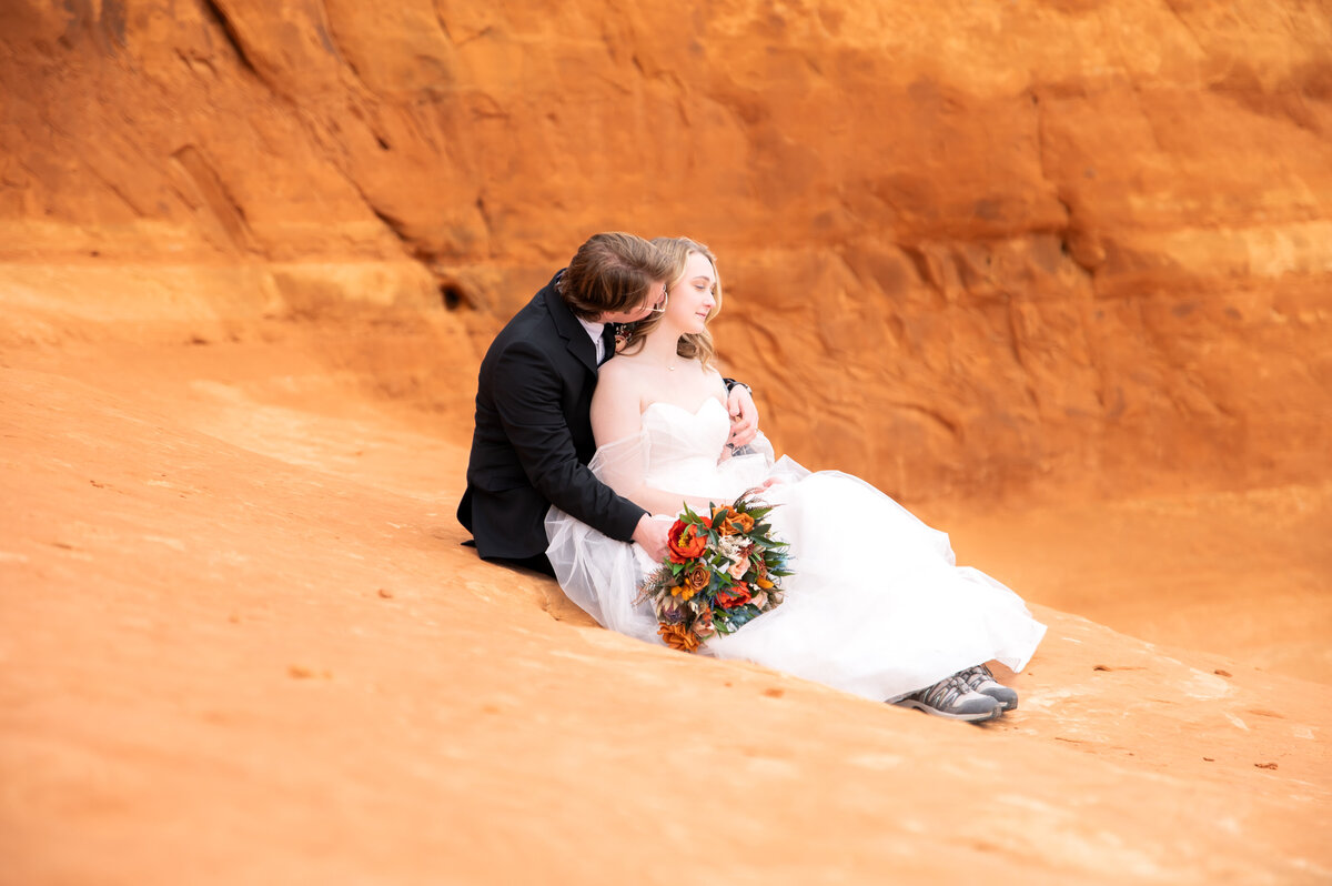 MOAB Utah Dead Horse State Park Elopement and Wedding Photographer