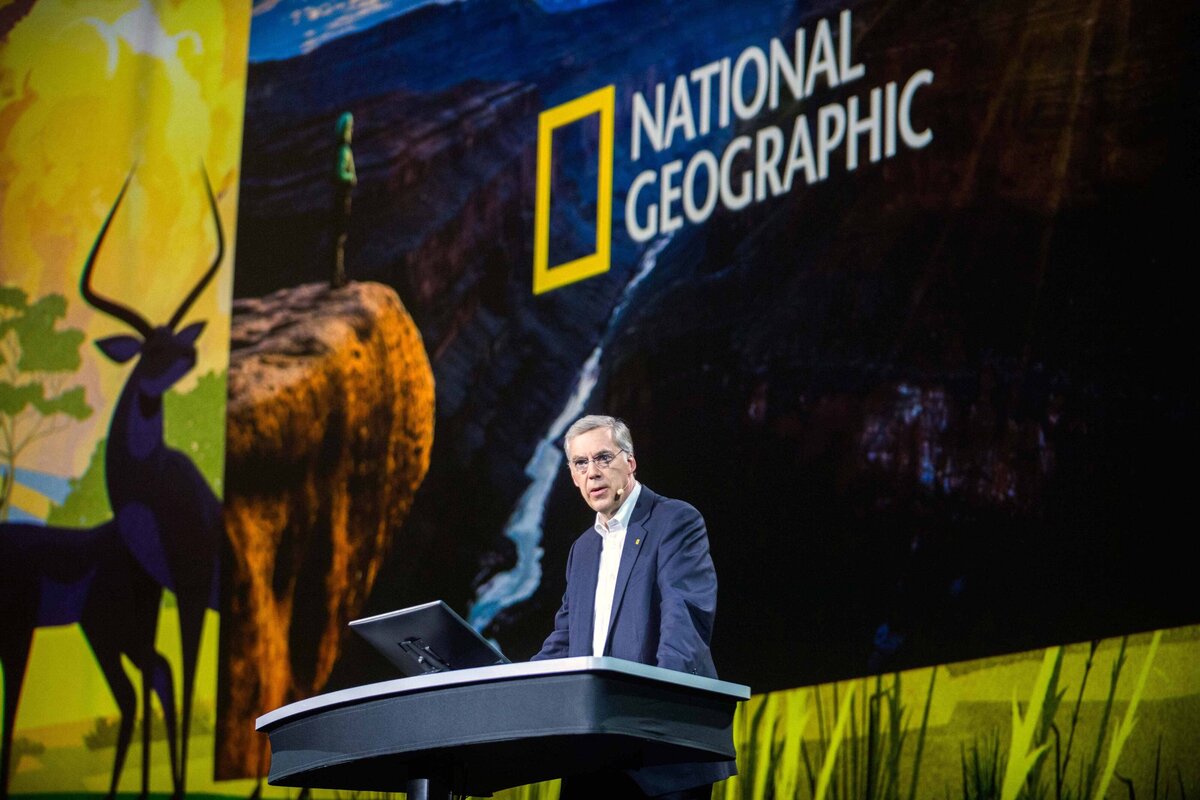 National Geographic executive speaks at ESRI conference in San Diego
