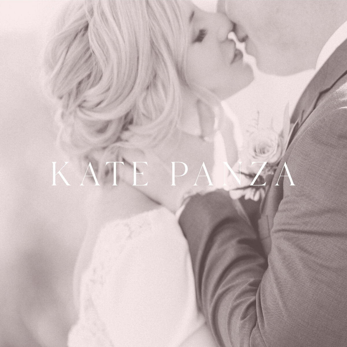 Brand and logo design for luxury wedding photographer Kate Panza
