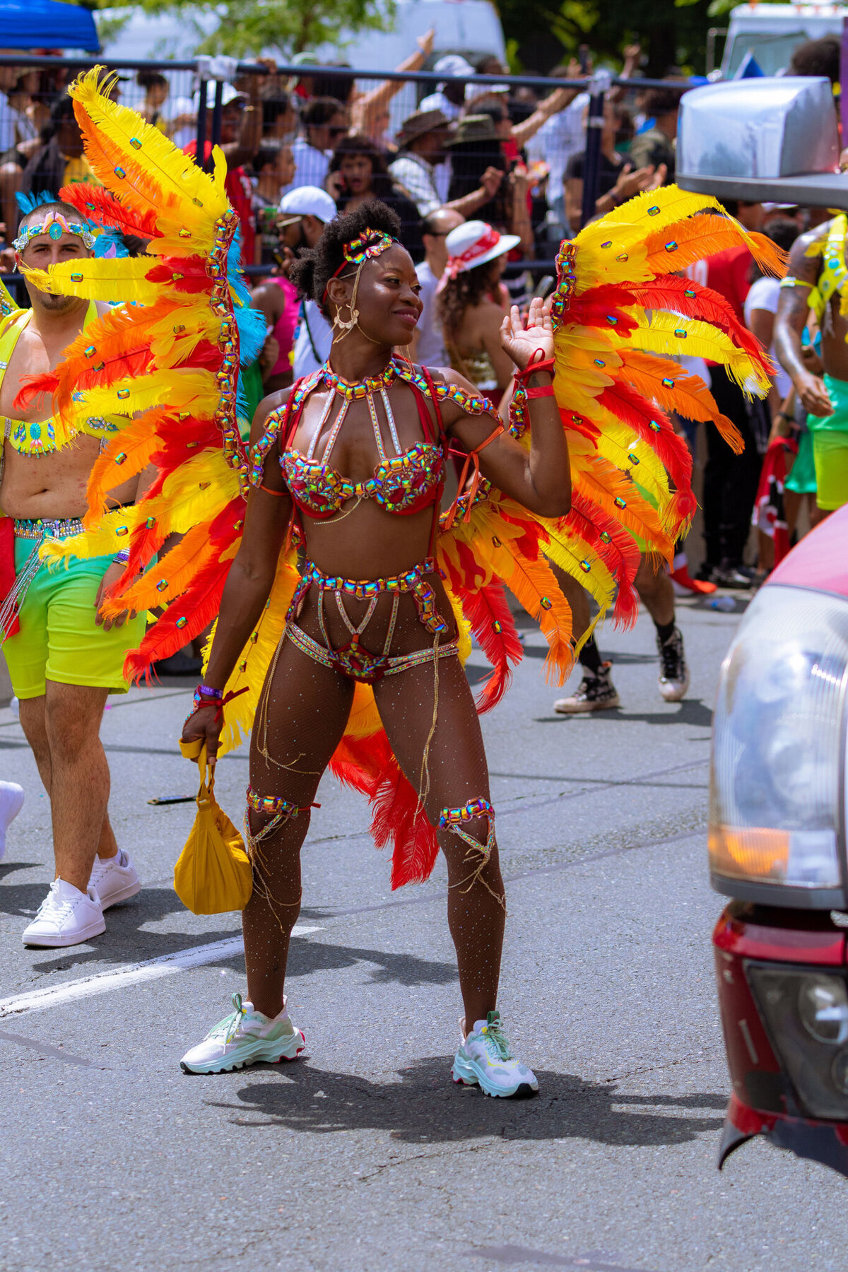 Photos of Masqueraders from Toronto Carnival 2023 - Sunlime Mas Band - Medium Band of The Year 2023-159