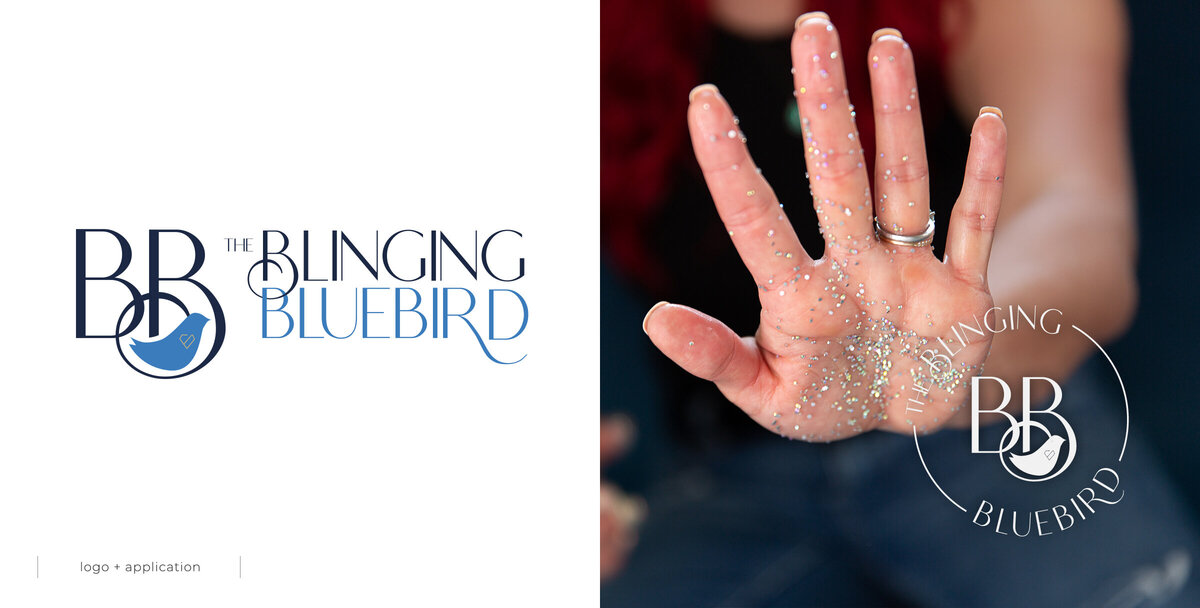 blinging bluebird