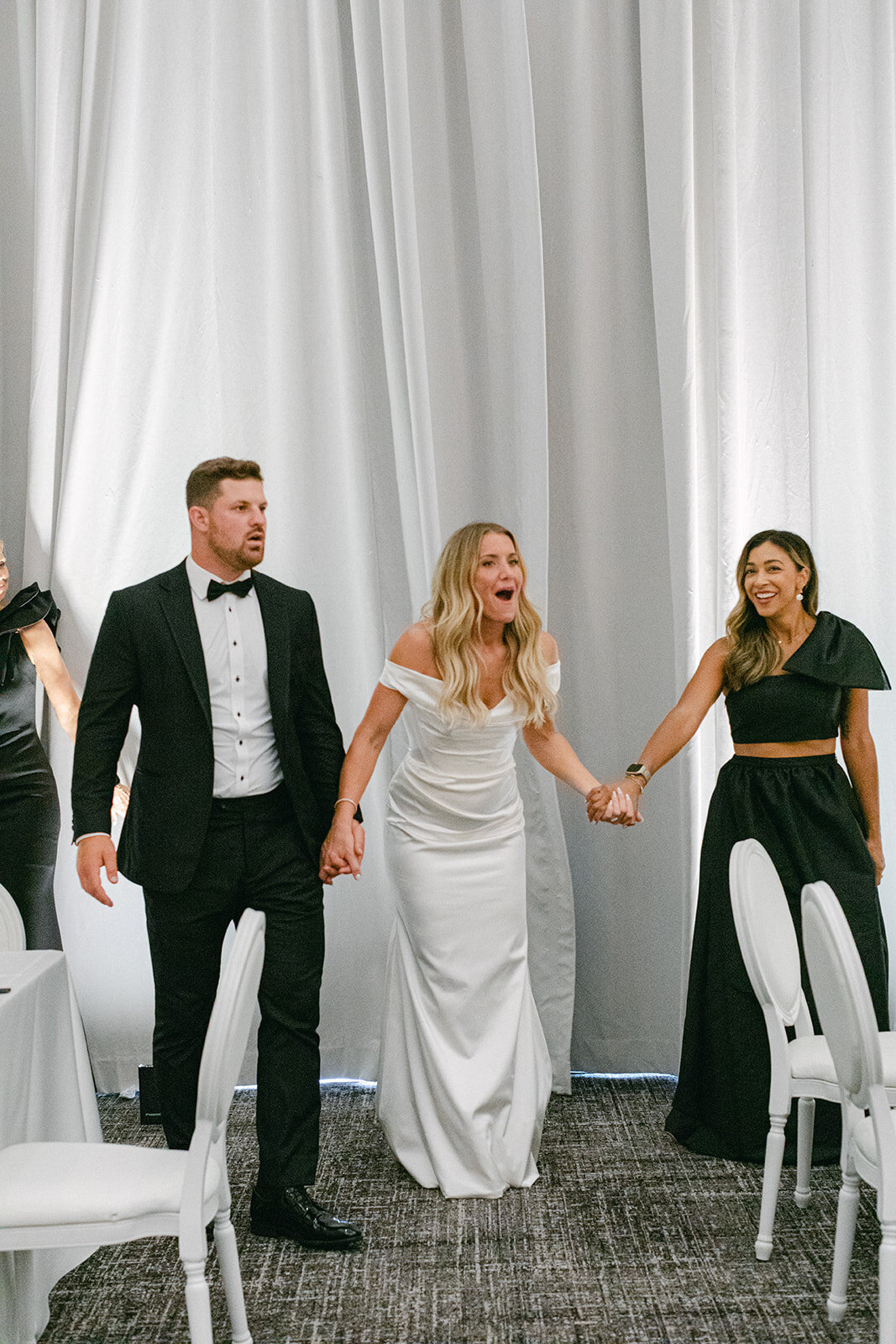 Chic outdoor wedding ceremony at Nemacolin resort in Pennsylvania
