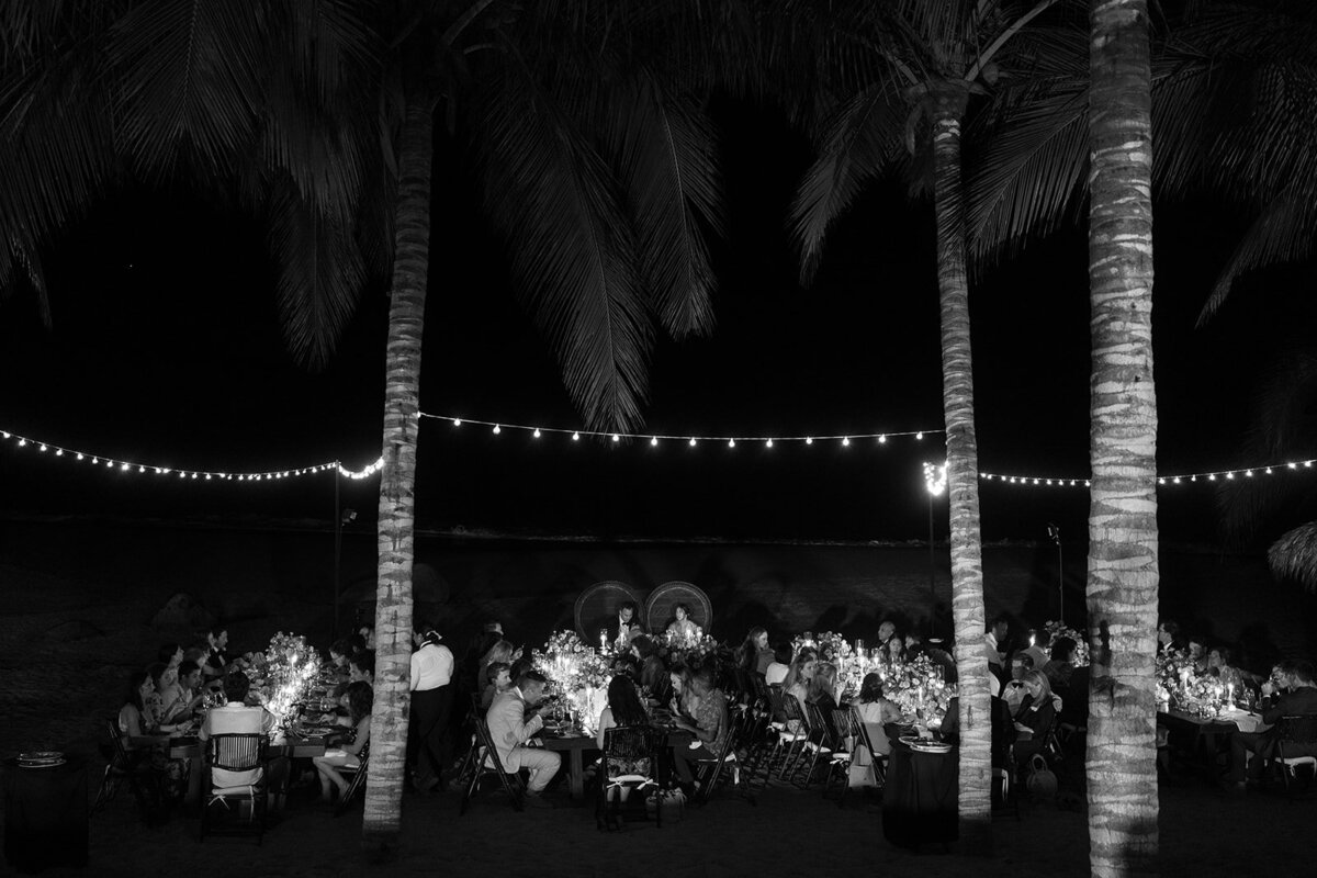Wedding reception at One and Only Mandarina