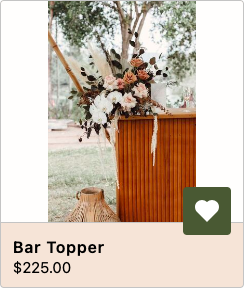 Bar Topper
