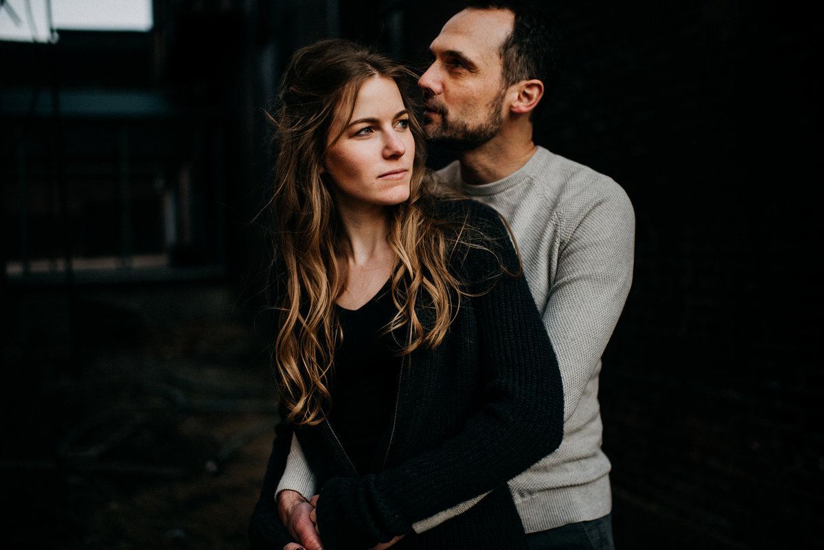 Industrial Downtown St Louis Engagement Session (33)