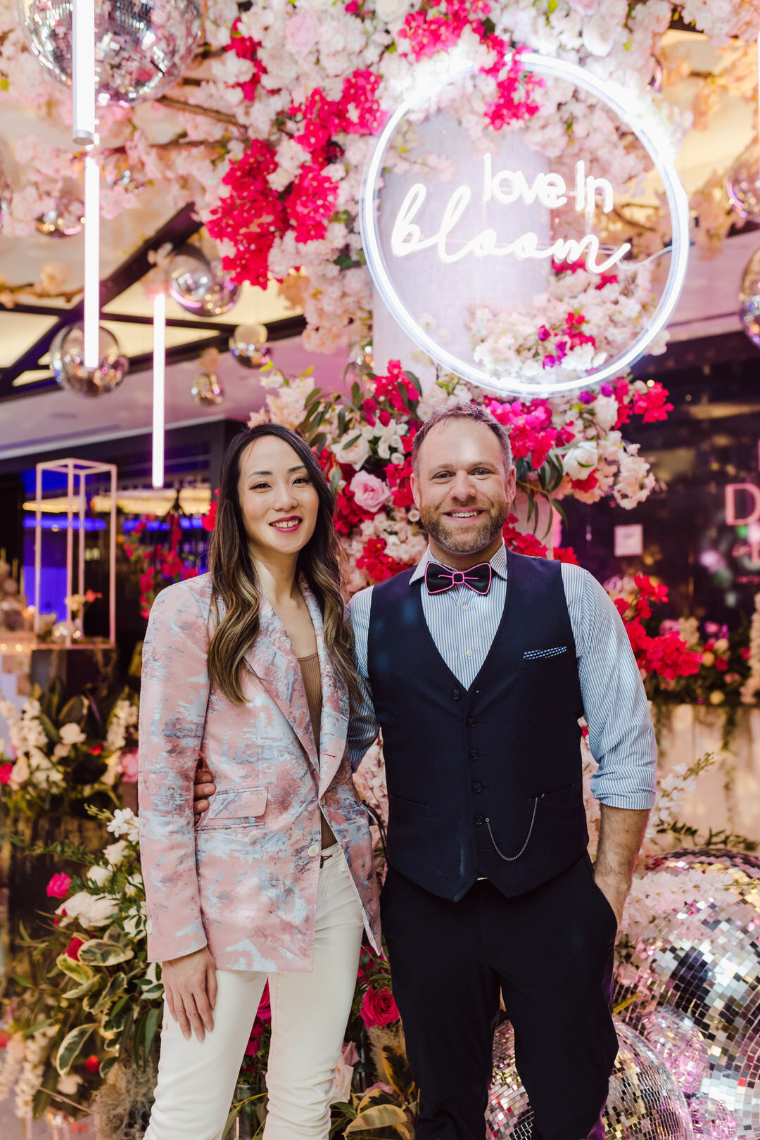 Neon Dream in Bloom Photo Experience at The 2023 WedLuxe Show Toronto photos by Purple Tree Photography15