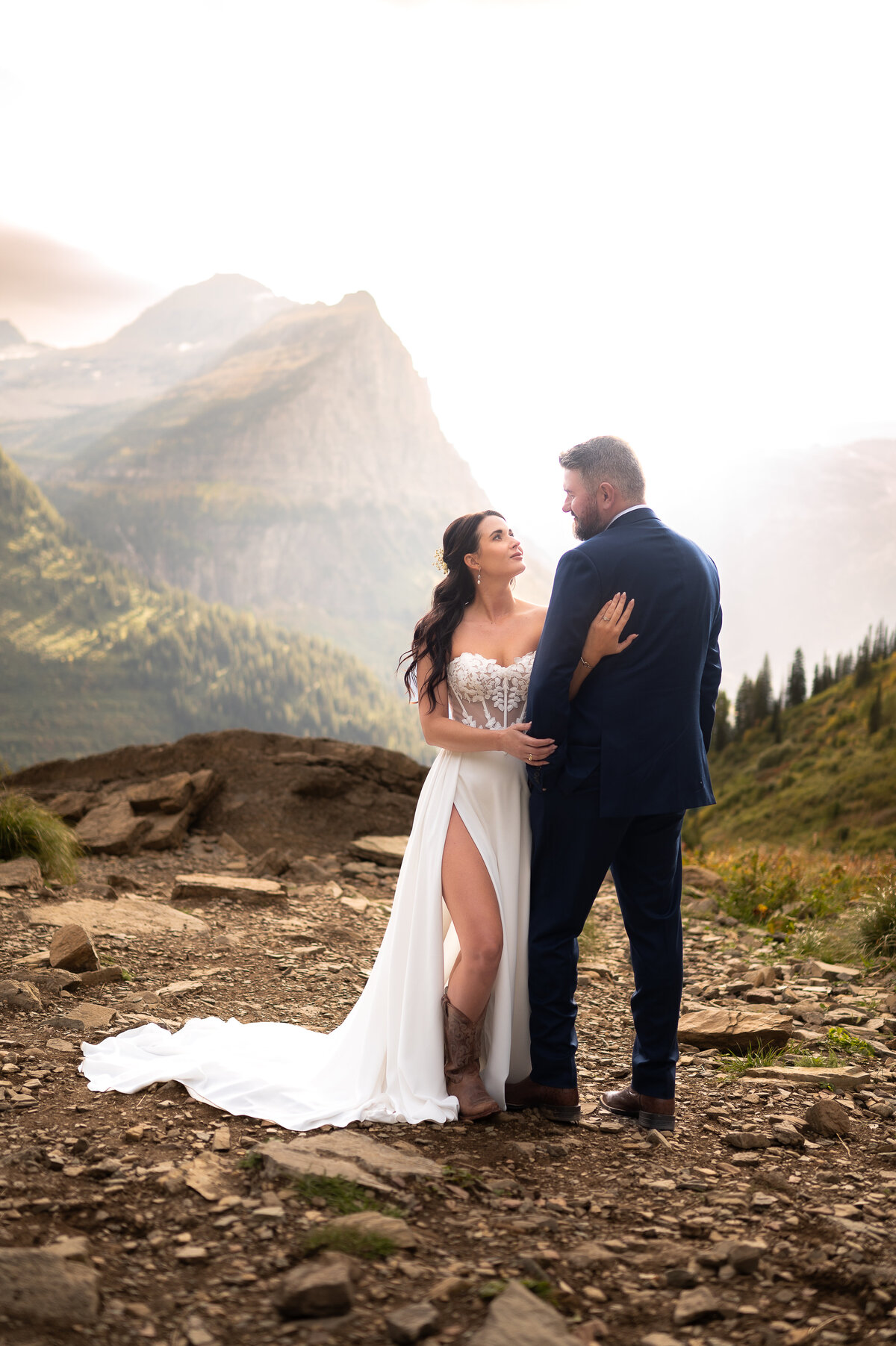 Glacier National Park Montana Elopement and Wedding Photographer