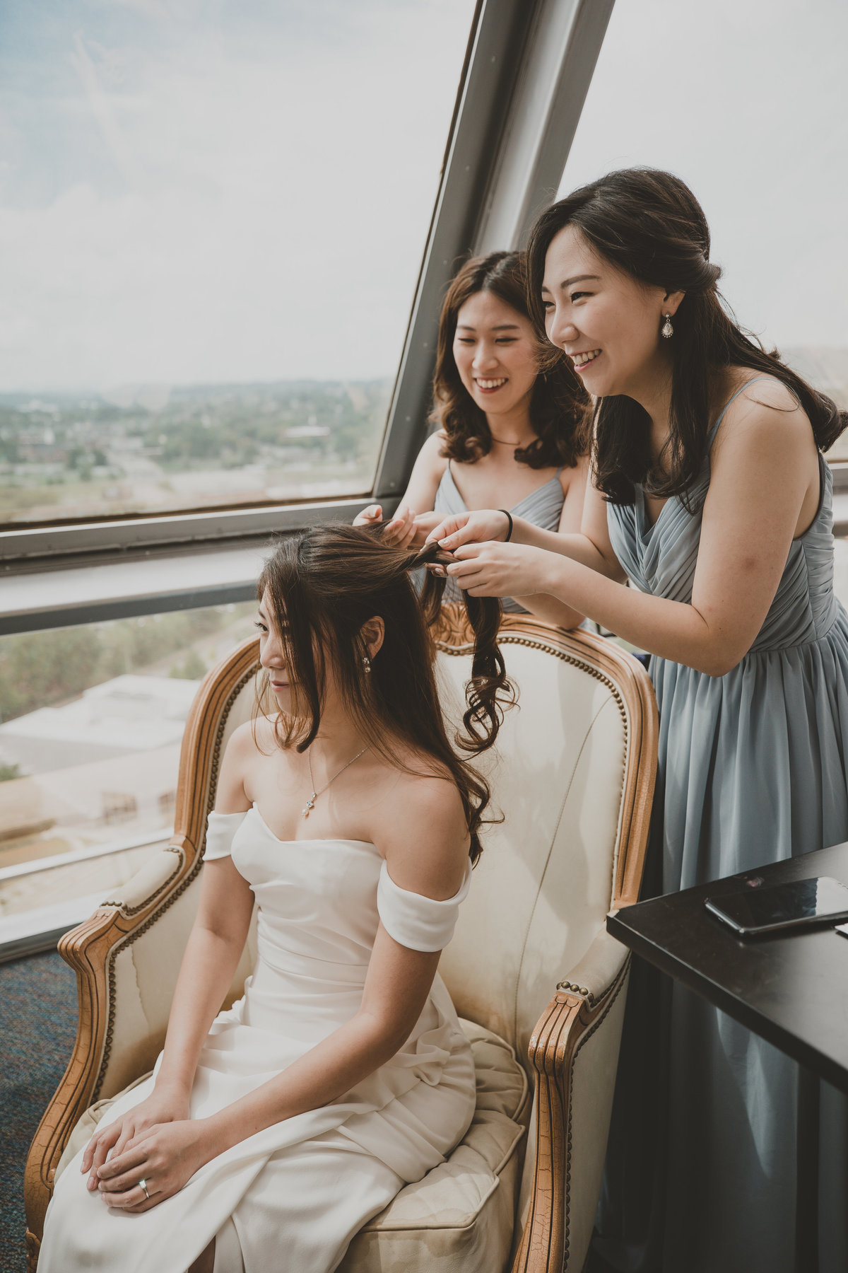 Sunsphere wedding party