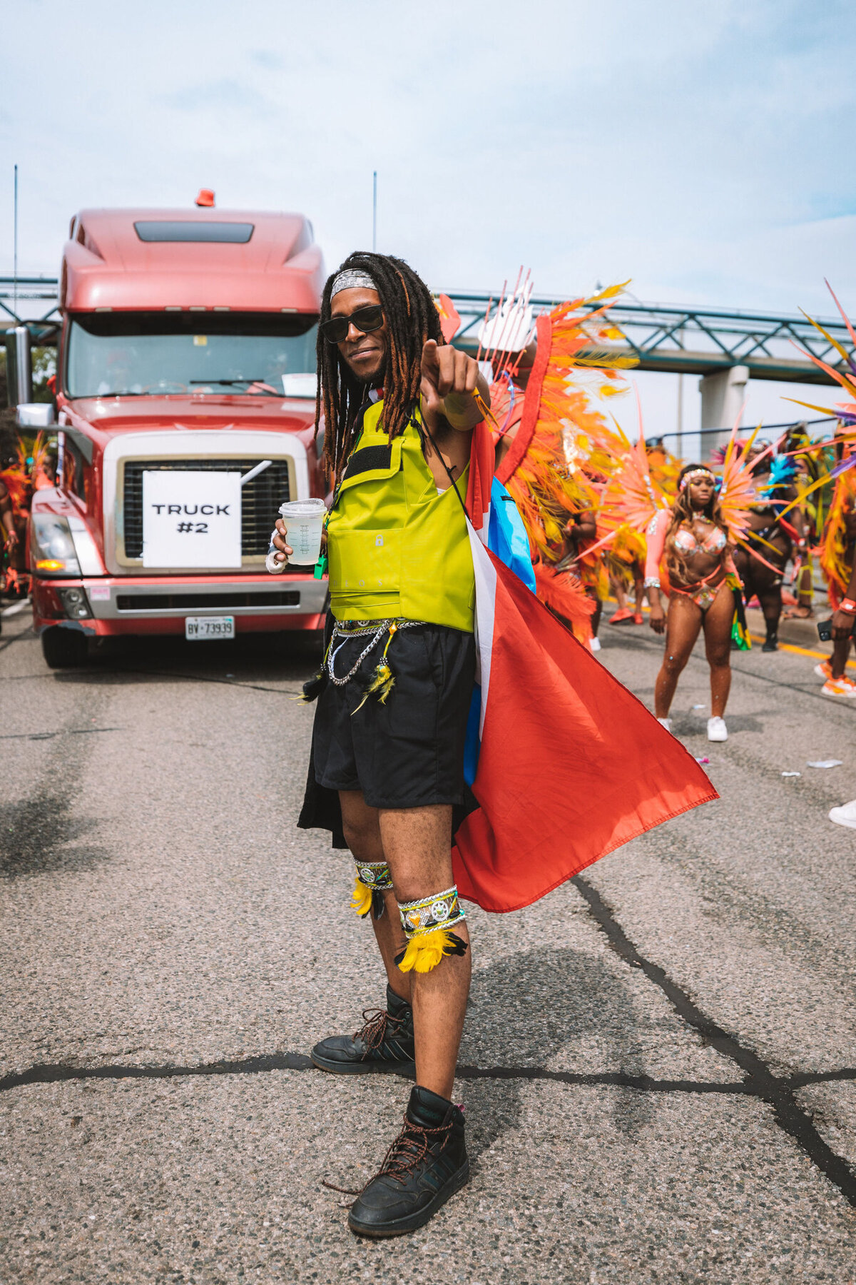 Photos of Masqueraders from Toronto Carnival 2023 - Sunlime Mas Band - Medium Band of The Year 2023-114