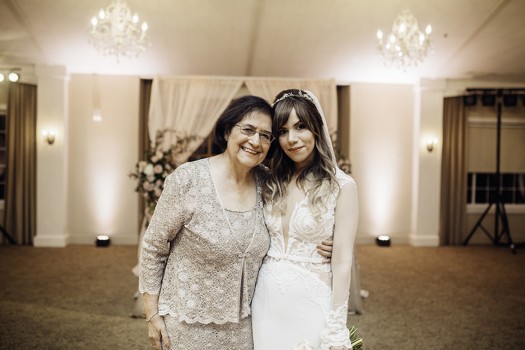 Wedding Photograph Of Bride and a Woman Los Angeles