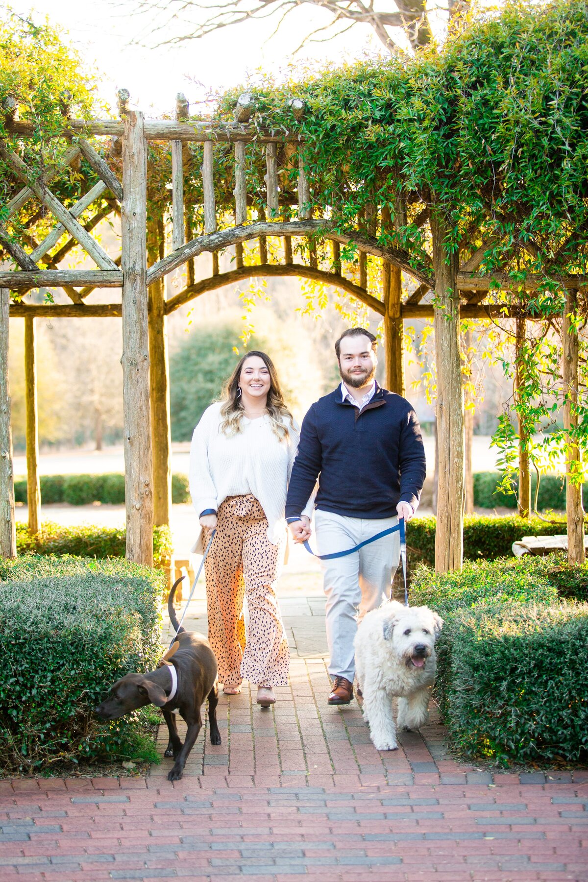 pinehurst-engagement-with-dog