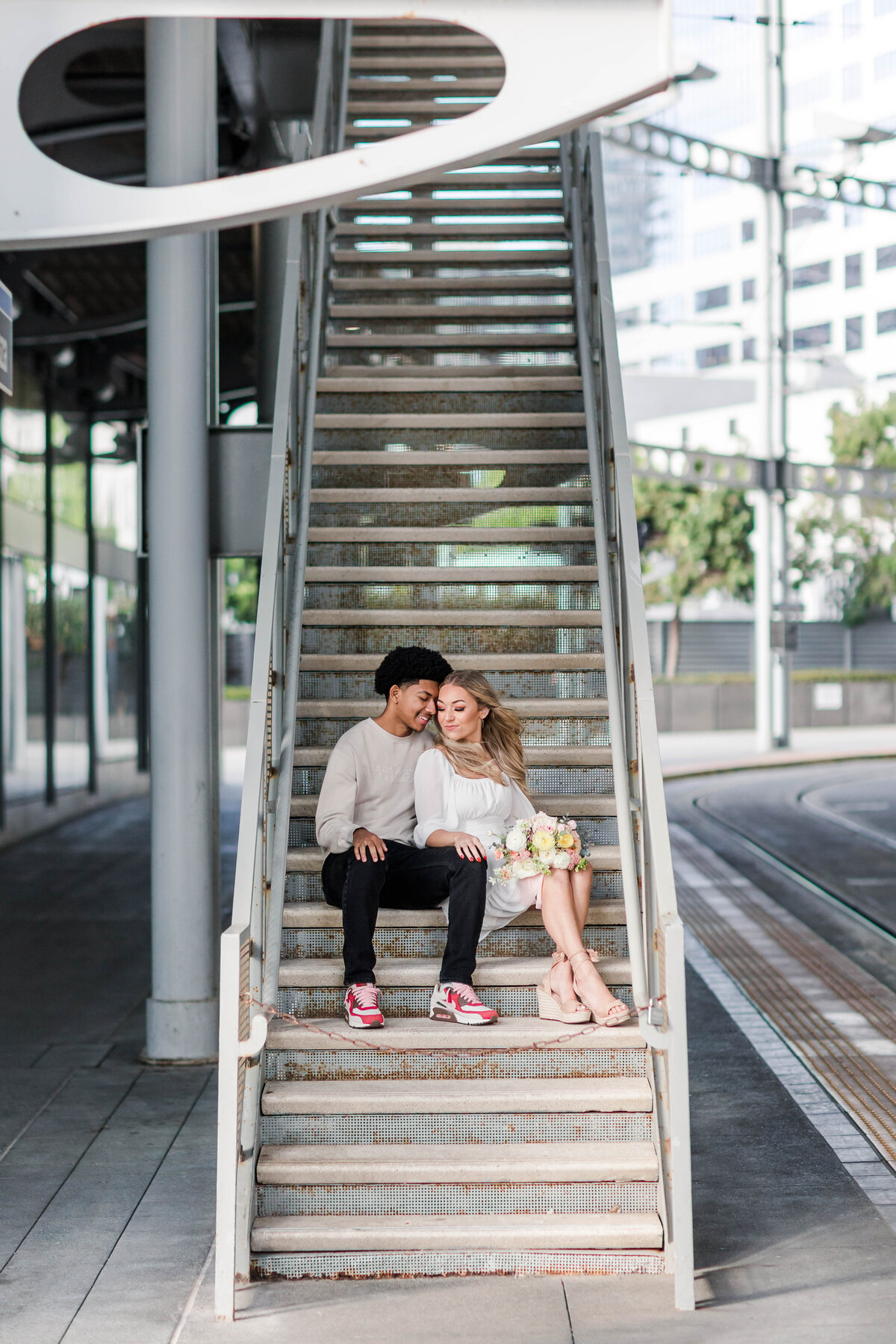 engagement-photography-downtown-san-diego-stairs