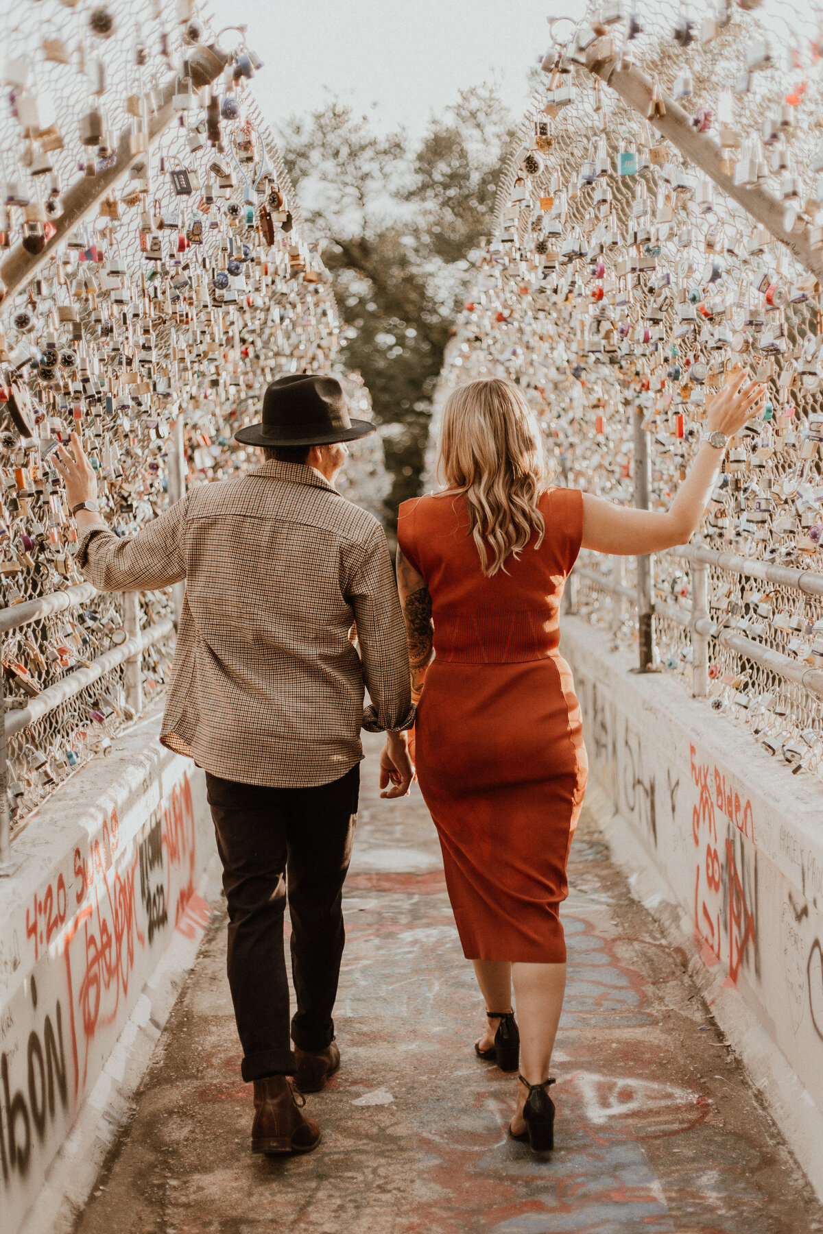Romantic Engagement Shoot - Buffalo Bayou Park, Houston Texas-75