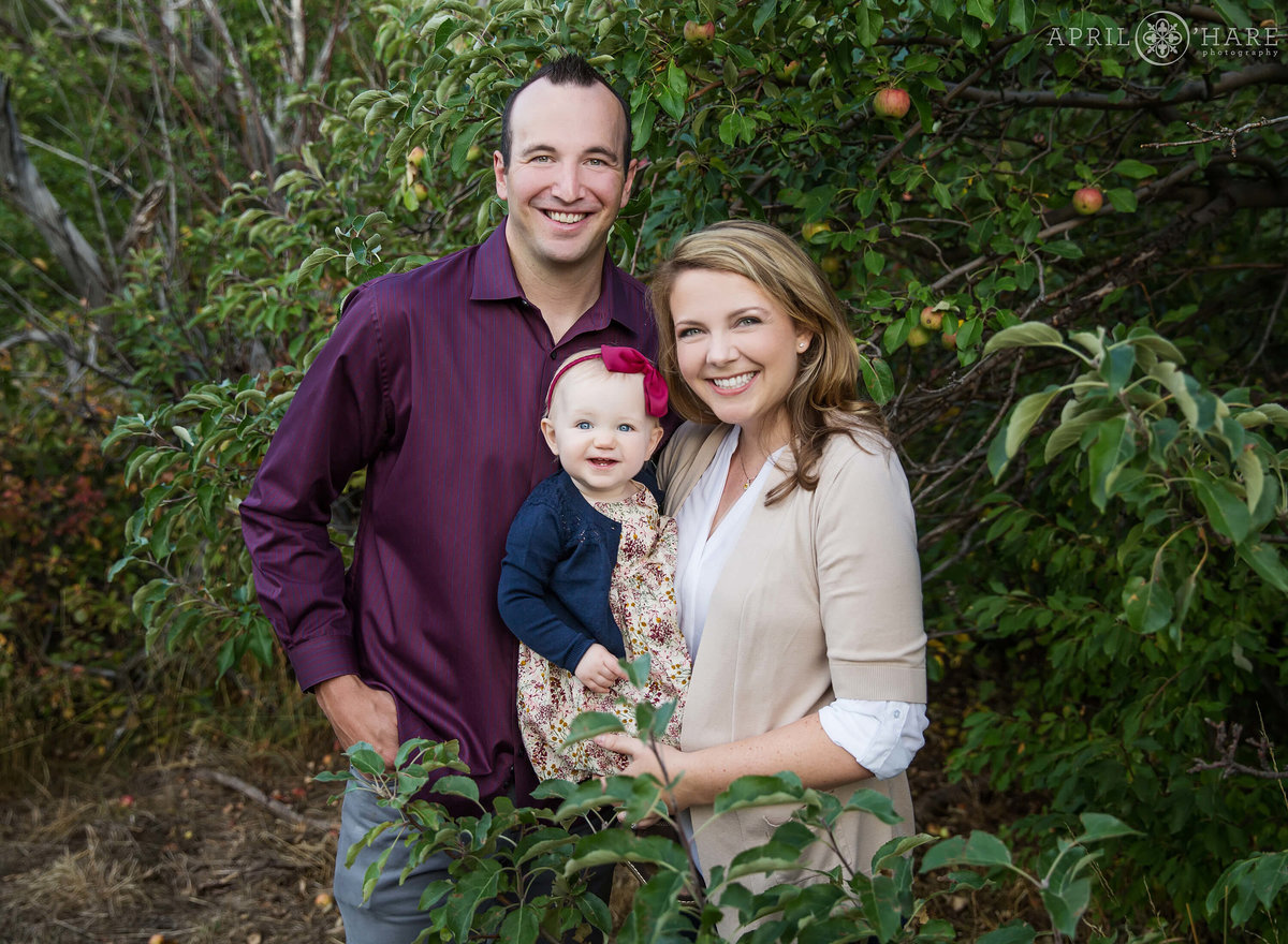 Boulder Family Photographer South Mesa Trail Apple Orchard During Fall