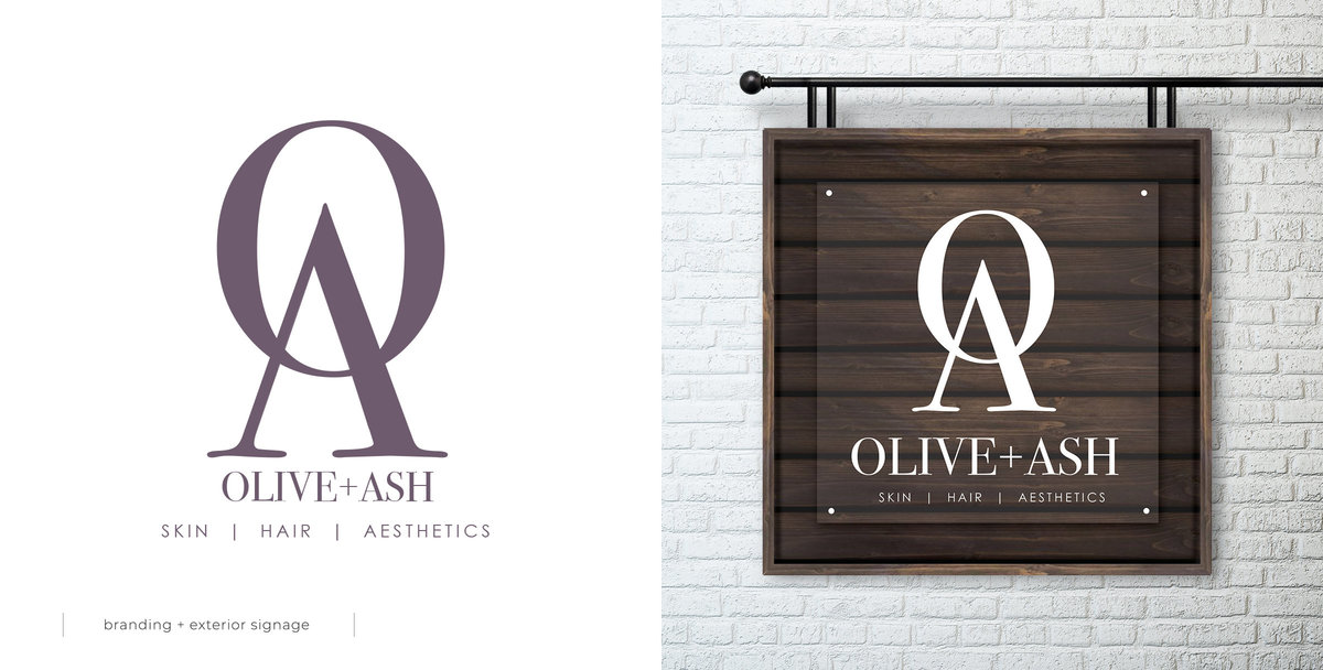 OLIVE & ASH_branding